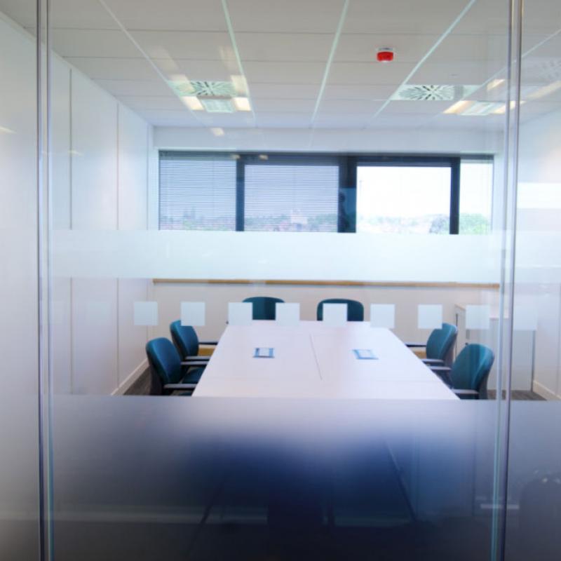 view of PACE interview room with space for 4 people